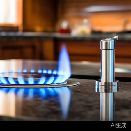 灶前阀控燃气流量，烹饪得心应手