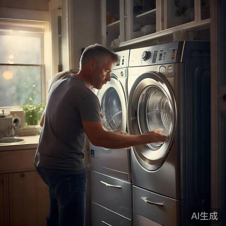 洗衣机定期检查，安全无忧。