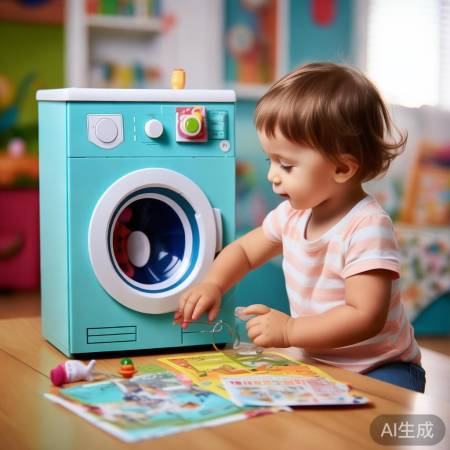 寓教于乐洗玩具，培养耐心责任感