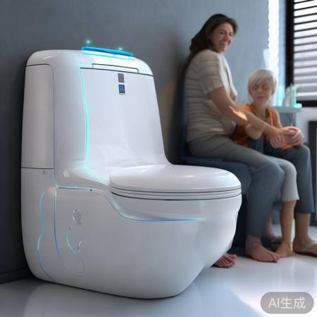 智能马桶伴侣，人性化智能识别。