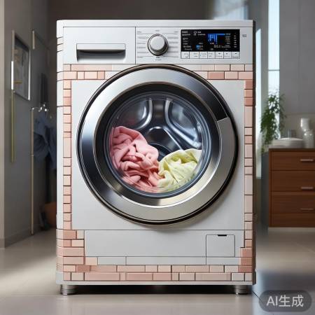 砖砌滚筒洗衣机，呵护衣物，多程