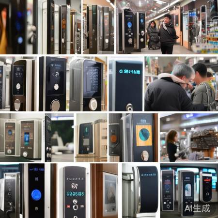 指纹锁价格多样,选合适款。