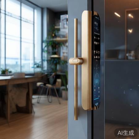 科技指纹锁,便捷生活新宠