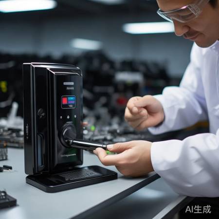 指纹锁重测，修理成功！