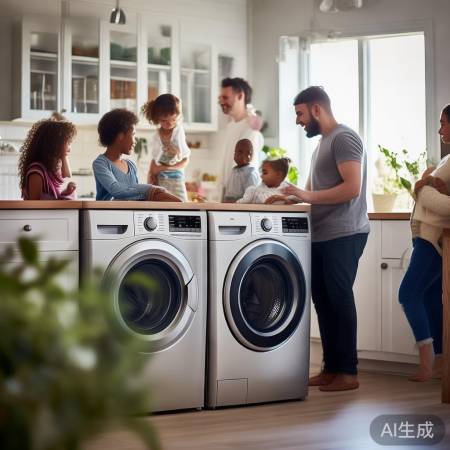 节能洗衣机，环保省电。