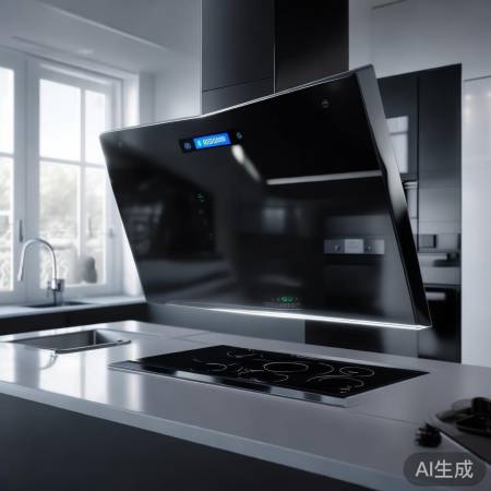 智能油烟机，自动清洁新体验