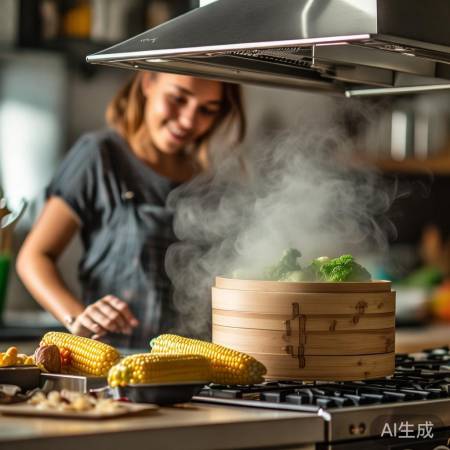 厨房小常识：蒸玉米油烟机？