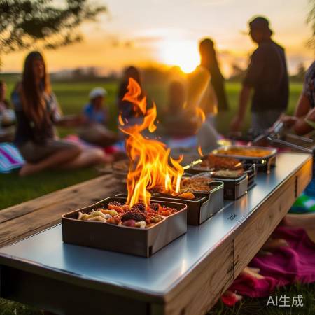 苏泊尔燃气灶，户外烧烤好伙伴！