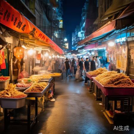 武汉夜市美食盛宴