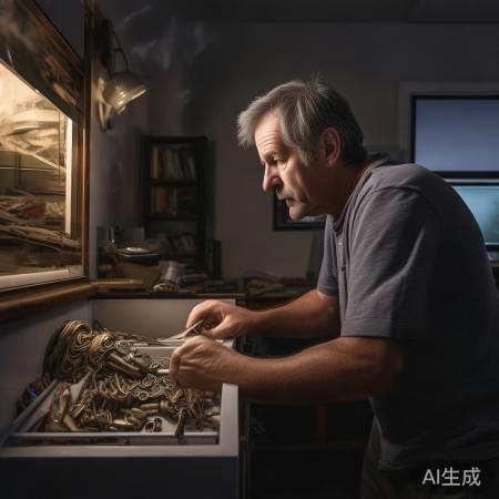 冷静寻备用钥匙，急中生智解困境