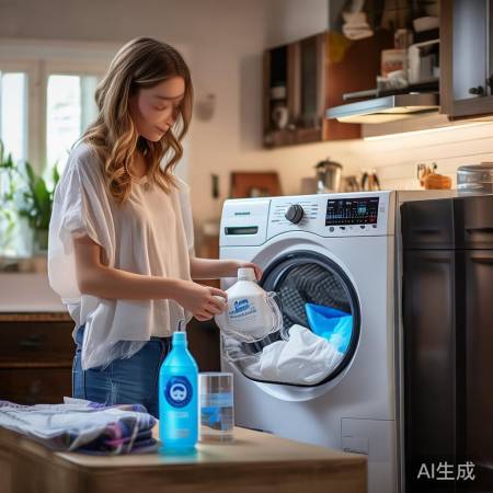 惠而浦洗衣机除菌液，夏日健康好