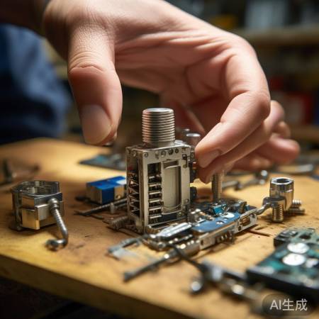 微动开关拆解检查，触点打磨，弹