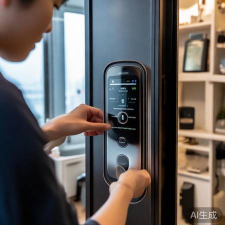 指纹锁防弹锁关闭步骤详解