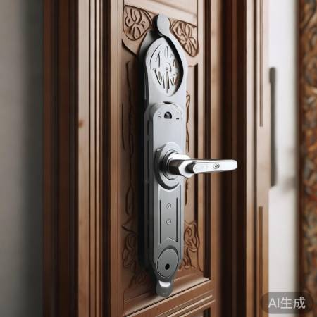 防弹指纹锁，安全升级可选开关