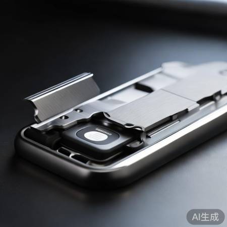 “智能锁面板取电池，防误触操作