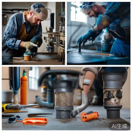 接口漏水解决方案：检查密封，修