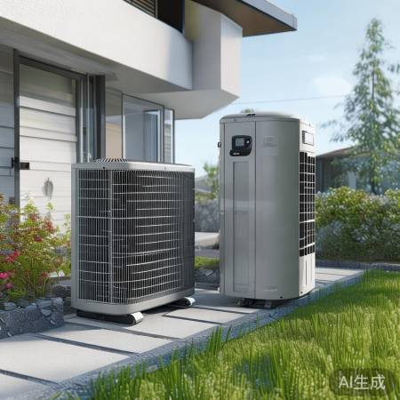 空气能热泵：分体/一体，空间选