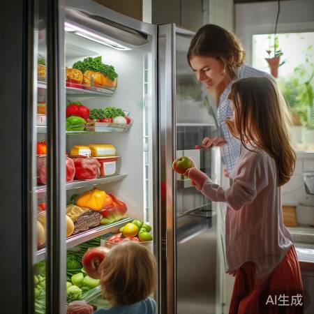 冰箱延长食物保鲜，及时食用更健