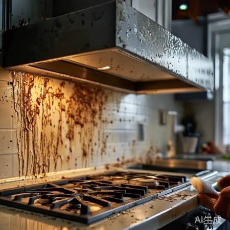 油烟机油污积满，感应失效需勤清