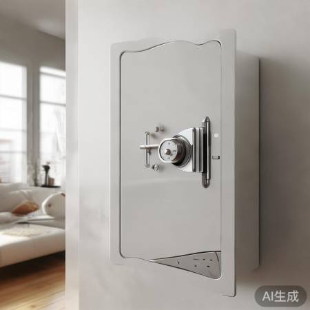 时尚壁挂保险柜，空间节省利器