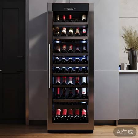 智能恒温红酒柜：AI调温湿度，