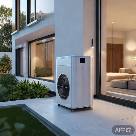 空气能采暖，节能环保别墅佳选。