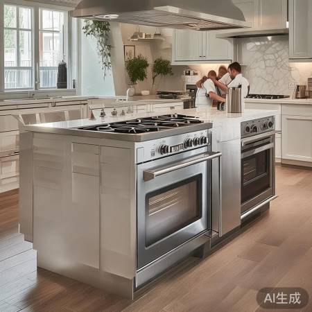 厨房装修:揭秘集成灶标准尺寸