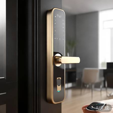 智能锁体多解锁方式，上手快，安
