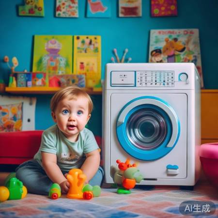 亲子时光好选择：儿童洗衣机玩具