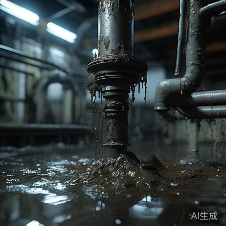 排水阀堵，需清理