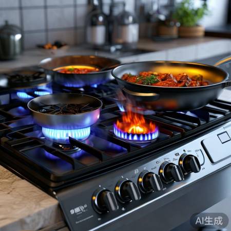 夏新燃气灶400，火力强大，烹