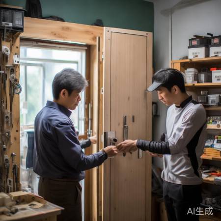 指纹锁师傅选需细,小李王张优推