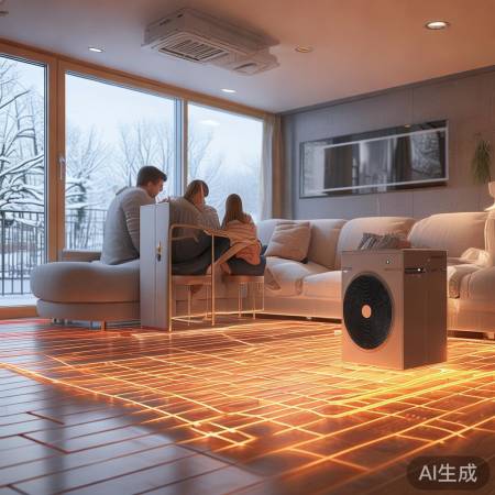 辅助设备提升空气能取暖，费用约