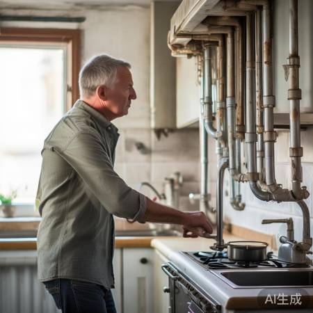 定期查燃气,安全无忧。