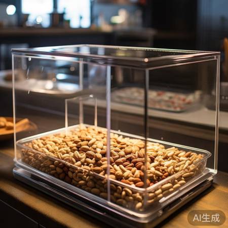 干果平铺消毒柜，烤制均匀翻动。