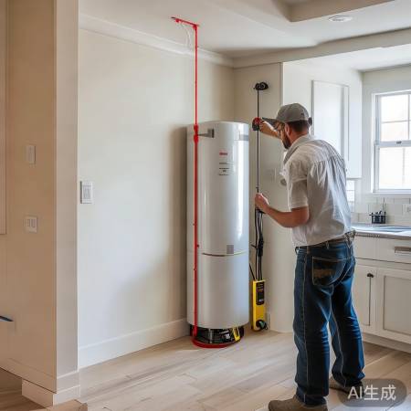电热水器安装：安全距离与便利性
