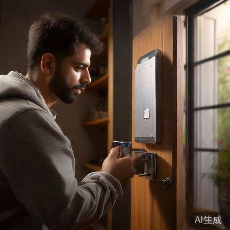 调试智能锁，确保正常使用。