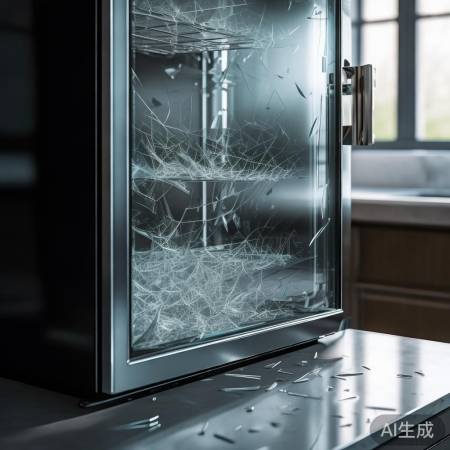 消毒柜玻璃爆裂:温差应力致破裂