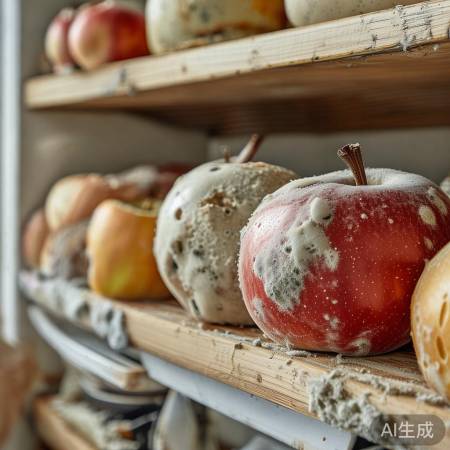 食物易长霉，关键在存放防霉。