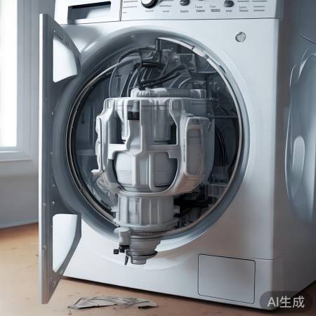 洗衣机心脏排水泵，清洁断电保安