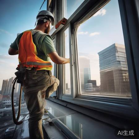 高处作业，安全第一！