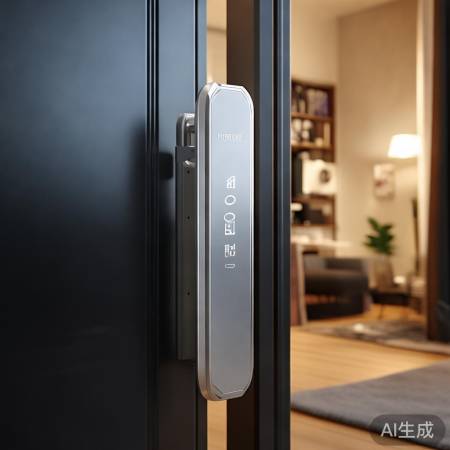 “智能锁霸王锁体，安全智能生活