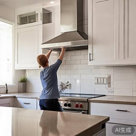 关闭电源，安全拆洗油烟机