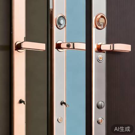 防盗门把手：XX品牌防撬，YY