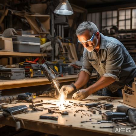 安装安全提示：戴眼镜，慎用工具