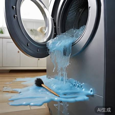 洗衣机排水不畅?检查泵盖,清理