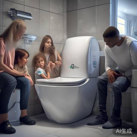 健牌智能马桶，抗菌守护宝宝健康