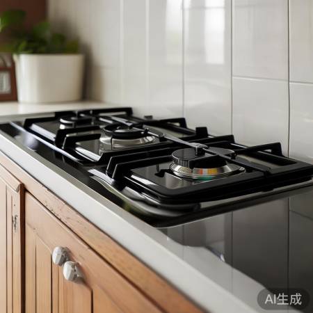 燃气灶选色宜协调,增厨房时尚感