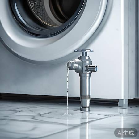 洗衣机角阀安装图解