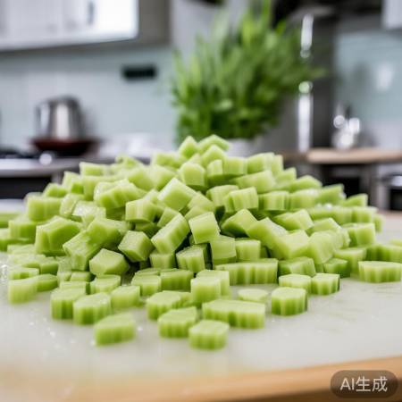 切小段甘蔗，保鲜又便捷